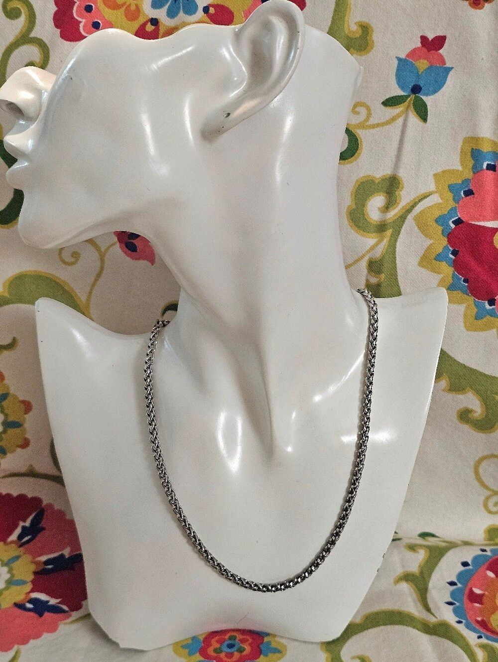 Brighton Silver-Tone Barrel Charm Necklace